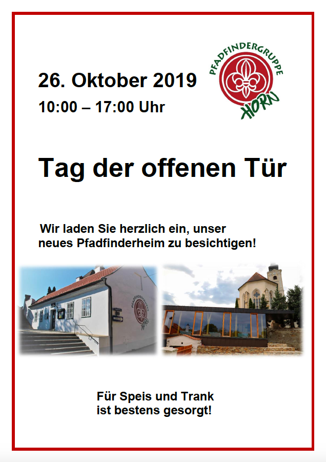 Eröffnung Pfadfinderheim